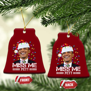 Funny Christmas Obama Ceramic Ornament Funny Santa Xmas Light TS10 Print Your Wear