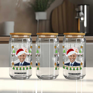 Funny Obama Ugly Xmas Glass Can Miss Me Yet Pajamas Ugly TS10 Print Your Wear