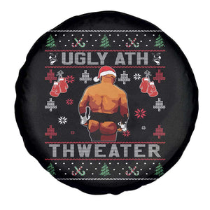 Funny Christmas Spare Tire Cover Merry Chrithmith Ugly Ath Thweater Tyson TS10 Print Your Wear