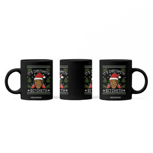 Funny Christmas Coffee Mug Merry Chrithmith Ath Thweater Tyson Professional Boxer Ugly Xmas TS10 Print Your Wear