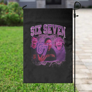 Funny Six Seven 6 7 Meme Garden Flag The Mason 67 Kid Bootleg Gen Alpha Slang TS10 Print Your Wear