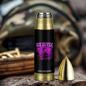 Funny Six Seven 6 7 Meme Bullet Tumbler The Mason 67 Kid Bootleg Gen Alpha Slang TS10 Print Your Wear