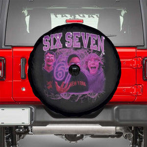 Funny Six Seven 6 7 Meme Spare Tire Cover The Mason 67 Kid Bootleg Gen Alpha Slang TS10 Black Print Your Wear