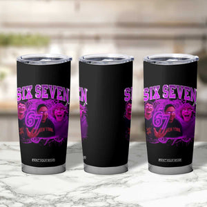 Funny Six Seven 6 7 Meme Tumbler Cup The Mason 67 Kid Bootleg Gen Alpha Slang TS10 Print Your Wear