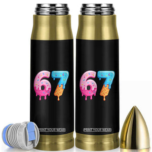 67 Ice Cream Drip Meme Bullet Tumbler Funny Six Seven Gen Alpha Slang TS10 Black Print Your Wear