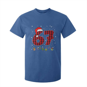 67 Christmas T Shirt For Kid Funny Six Seven 6 7 Meme Gen Alpha Slang TS10 Royal Blue Print Your Wear