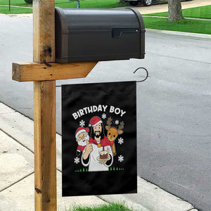 Birthday Boy Jesus Christmas Garden Flag Christian Xmas TS10 Print Your Wear