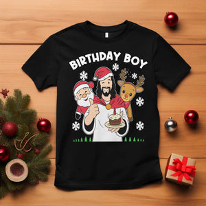 Birthday Boy Jesus Christmas T Shirt Christian Xmas TS10 Black Print Your Wear