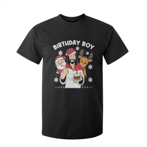 Birthday Boy Jesus Christmas T Shirt For Kid Christian Xmas TS10 Black Print Your Wear