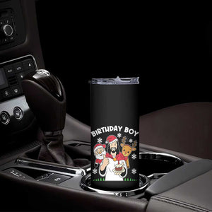 Birthday Boy Jesus Christmas Skinny Tumbler Christian Xmas TS10 Print Your Wear