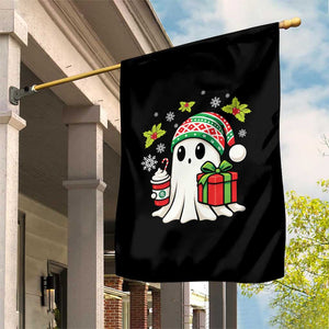 Ghost Santa Christmas Garden Flag Holiday Xmas Halloween TS10 Print Your Wear