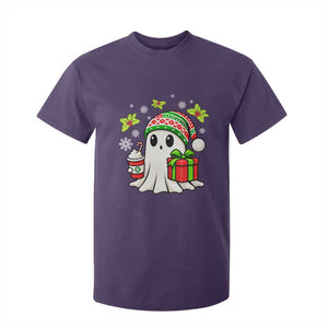 Ghost Santa Christmas T Shirt For Kid Holiday Xmas Halloween TS10 Purple Print Your Wear