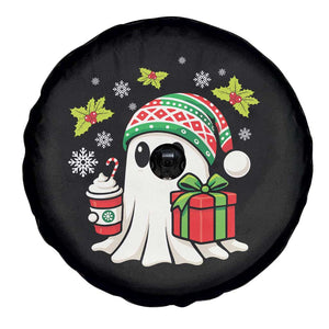 Ghost Santa Christmas Spare Tire Cover Holiday Xmas Halloween TS10 Print Your Wear