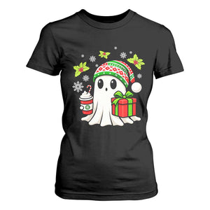 Ghost Santa Christmas T Shirt For Women Holiday Xmas Halloween TS10 Black Print Your Wear