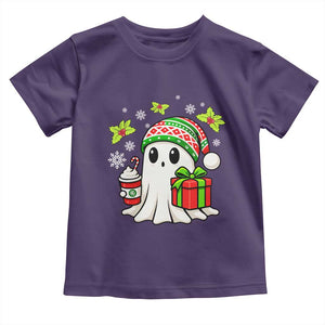 Ghost Santa Christmas Toddler T Shirt Holiday Xmas Halloween TS10 Purple Print Your Wear