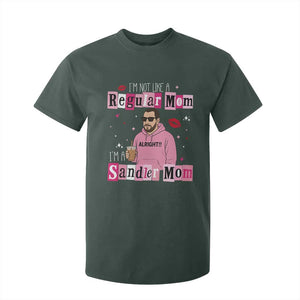 Not A Regular Mom I'm A Sandler Mom T Shirt For Kid Retro Movie Actor Adam Fan TS10 Dark Forest Green Print Your Wear