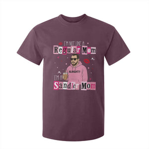 Not A Regular Mom I'm A Sandler Mom T Shirt For Kid Retro Movie Actor Adam Fan TS10 Maroon Print Your Wear