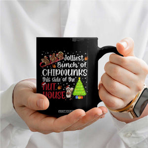 Funny Christmas Coffee Mug Jolliest Bunch Of Chipmunks This Side Of The Nut House TS10 Print Your Wear