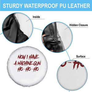 Now I Have A Machine Gun Spare Tire Cover Funny Retro 90s Movie Jumper TS10 Print Your Wear