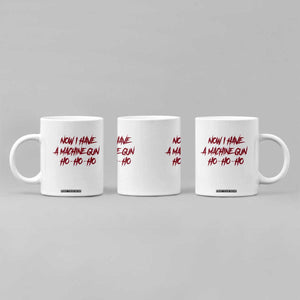 Now I Have A Machine Gun Coffee Mug Funny Retro 90s Movie Jumper TS10 Print Your Wear