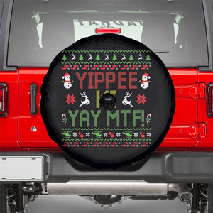Yippee Ki Yay Spare Tire Cover 80's Movie Xmas Gift Ugly Christmas TS10 Black Print Your Wear