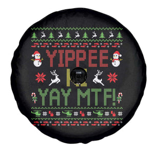 Yippee Ki Yay Spare Tire Cover 80's Movie Xmas Gift Ugly Christmas TS10 Print Your Wear