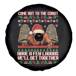 Nakatomi Plaza Party 1988 Spare Tire Cover Come Out To The Coast Mcclane Ugly Xmas TS10 Print Your Wear