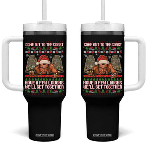 Nakatomi Plaza Party 1988 Tumbler With Handle Come Out To The Coast Mcclane Ugly Xmas TS10 One Size: 40 oz Black Print Your Wear