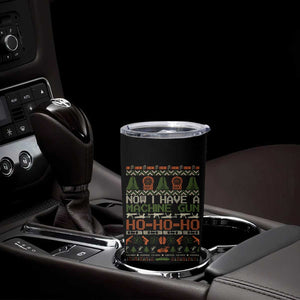Now I Have A Machine Gun Tumbler Cup Christmas 90s Movie Ugly Xmas TS10 Print Your Wear