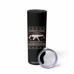 Nakatomi Plaza Christmas Party Skinny Tumbler Funny 80's Die Movie 1988 Ugly Christmas TS10 Print Your Wear