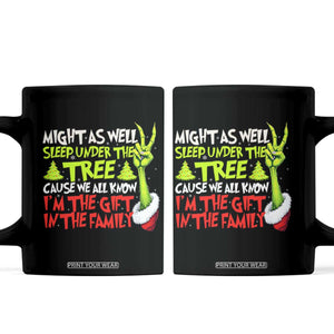 Funny Christmas Coffee Mug I'm The Gift Kids Pajamas Girls Boys TS10 Black Print Your Wear