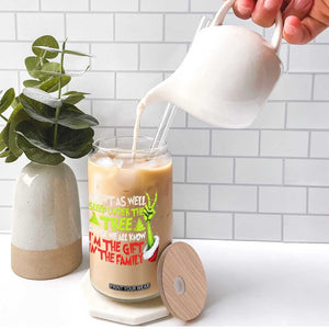 Funny Christmas Glass Can I'm The Gift Kids Pajamas Girls Boys TS10 Print Your Wear