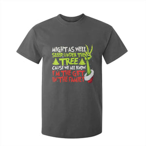 Funny Christmas T Shirt For Kid I'm The Gift Kids Pajamas Girls Boys TS10 Dark Heather Print Your Wear