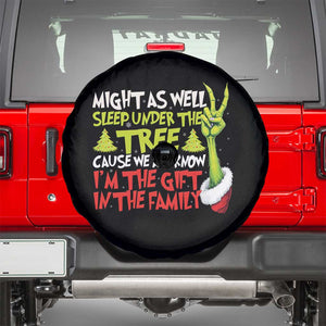 Funny Christmas Spare Tire Cover I'm The Gift Kids Pajamas Girls Boys TS10 Black Print Your Wear