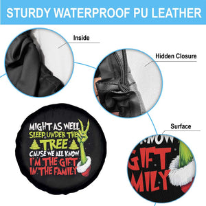 Funny Christmas Spare Tire Cover I'm The Gift Kids Pajamas Girls Boys TS10 Print Your Wear