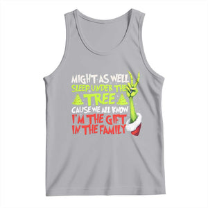 Funny Christmas Tank Top I'm The Gift Kids Pajamas Girls Boys TS10 Athletic Heather Print Your Wear