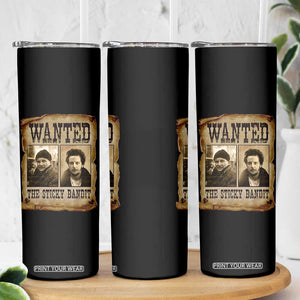 Funny Christmas Movie Skinny Tumbler Wanted Sticky Bandit Merry Xmas Ya Filthy Animal TS10 Print Your Wear