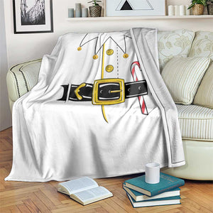 Christmas Elf Costume Throw Blanket Holiday Costume Funny Christmas Gift TS10 Print Your Wear