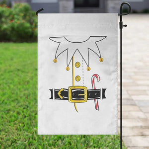 Christmas Elf Costume Garden Flag Holiday Costume Funny Christmas Gift TS10 Print Your Wear