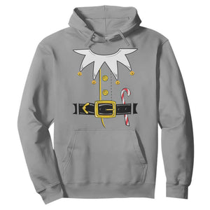 Christmas Elf Costume Hoodie Holiday Costume Funny Christmas Gift TS10 Sport Gray Print Your Wear