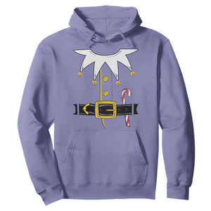 Christmas Elf Costume Hoodie Holiday Costume Funny Christmas Gift TS10 Violet Print Your Wear