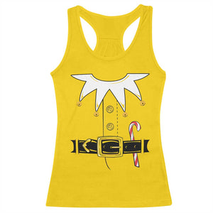 Christmas Elf Costume Racerback Tank Top Holiday Costume Funny Christmas Gift TS10 Daisy Print Your Wear