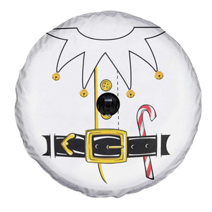 Christmas Elf Costume Spare Tire Cover Holiday Costume Funny Christmas Gift TS10 Print Your Wear