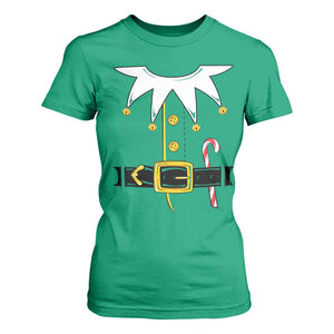 Christmas Elf Costume T Shirt For Women Holiday Costume Funny Christmas Gift TS10 Irish Green Print Your Wear
