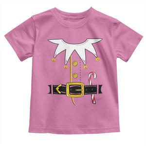 Christmas Elf Costume Toddler T Shirt Holiday Costume Funny Christmas Gift TS10 Azalea Print Your Wear