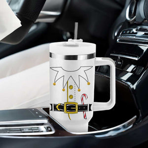 Christmas Elf Costume Tumbler With Handle Holiday Costume Funny Christmas Gift TS10 Print Your Wear