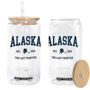 Alaska Glass Can Vintage Sports Design The Last Frontier Souvenirs TS10 Print Your Wear