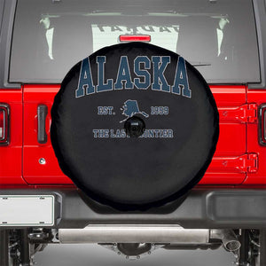 Alaska Spare Tire Cover Vintage Sports Design The Last Frontier Souvenirs TS10 Black Print Your Wear