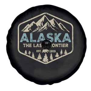 Vintage Alaska The Last Frontier Spare Tire Cover Retro Alaskan Bear Mountain Souvenir TS10 Print Your Wear