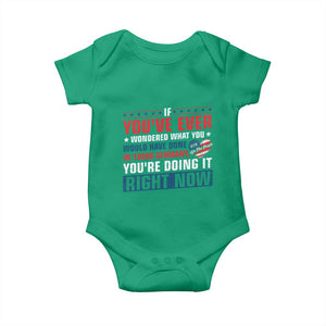 Anti Fascist Baby Onesie Political Activism Human Rights TS10 Irish Green Print Your Wear